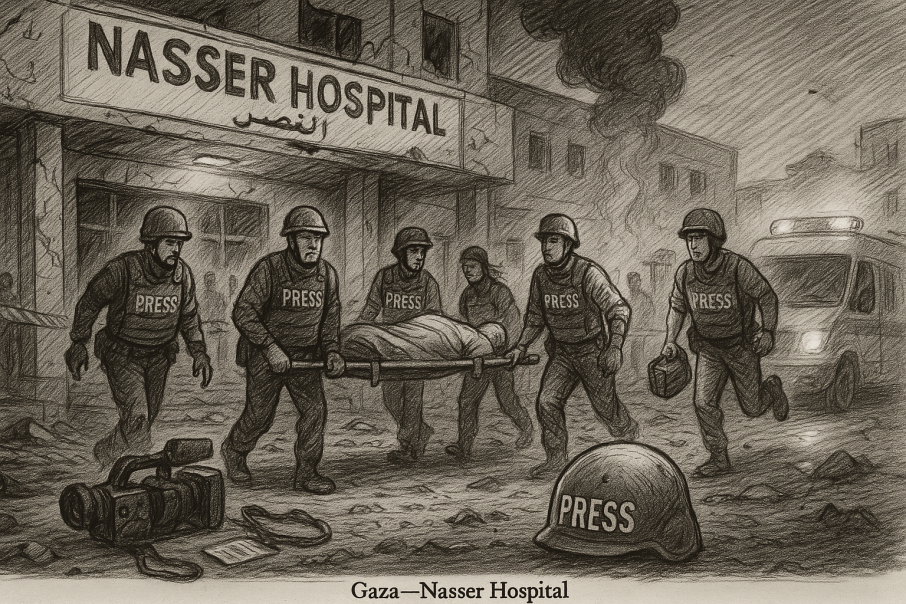 इजरायलले सोमबार गाजाको अस्पतालमा आक्रमण; कम्तीमा १५ जनाको मृत्यु, पत्रकार पनि मारिए